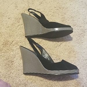 Tommy Hilfiger Shoes - Tommy Hilfiger Houndstooth High Heels Tommy Hilfiger Shoes - Tommy Hilfiger Houndstooth High Heels